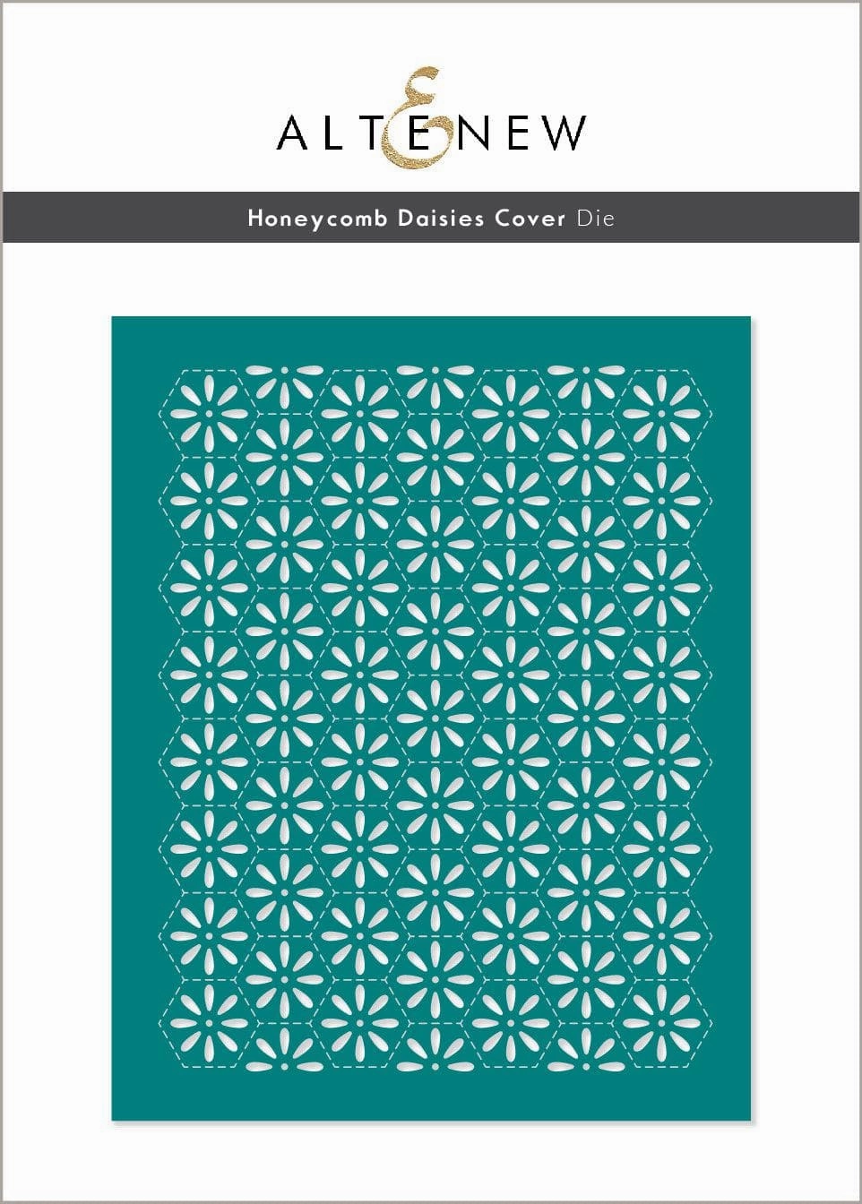 Honeycomb Daisies Cover Die wrapped