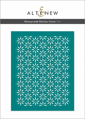 Honeycomb Daisies Cover Die wrapped