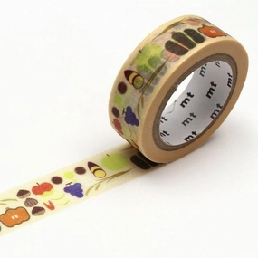 retro organic Mt Washi Tape Fruitful