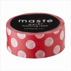 Red Dot Washi Tape Maste refined refillable