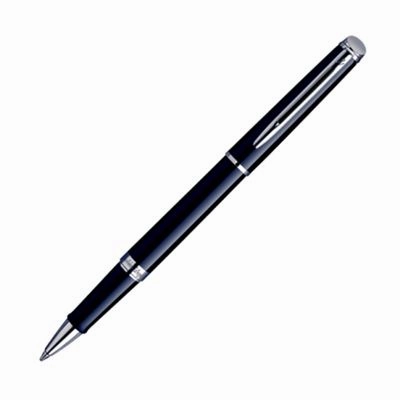 Waterman Hemisphere Black Lacquer & Chrome Rollerball Pen reliable giant