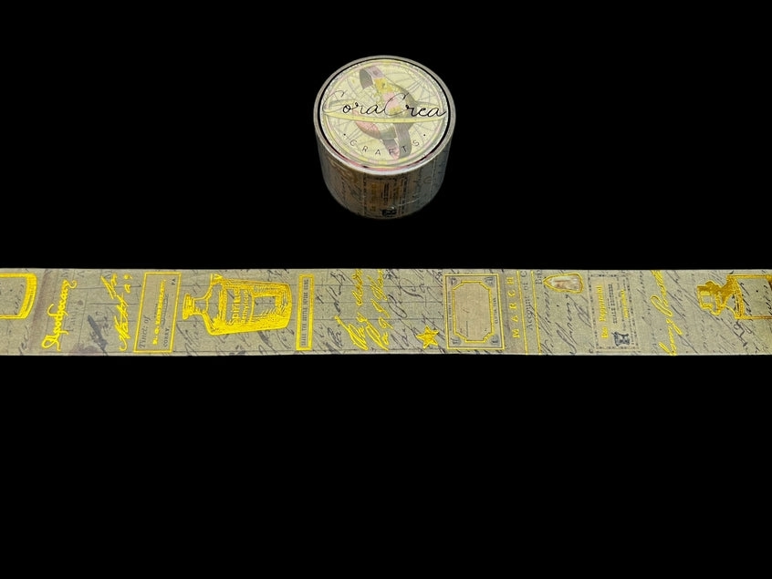 Apothecary Foil Washi Tape wholesale