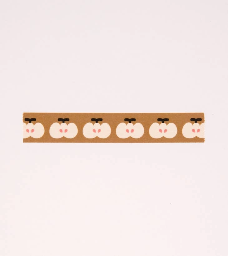 Apple Washi Tape - Honey tiny