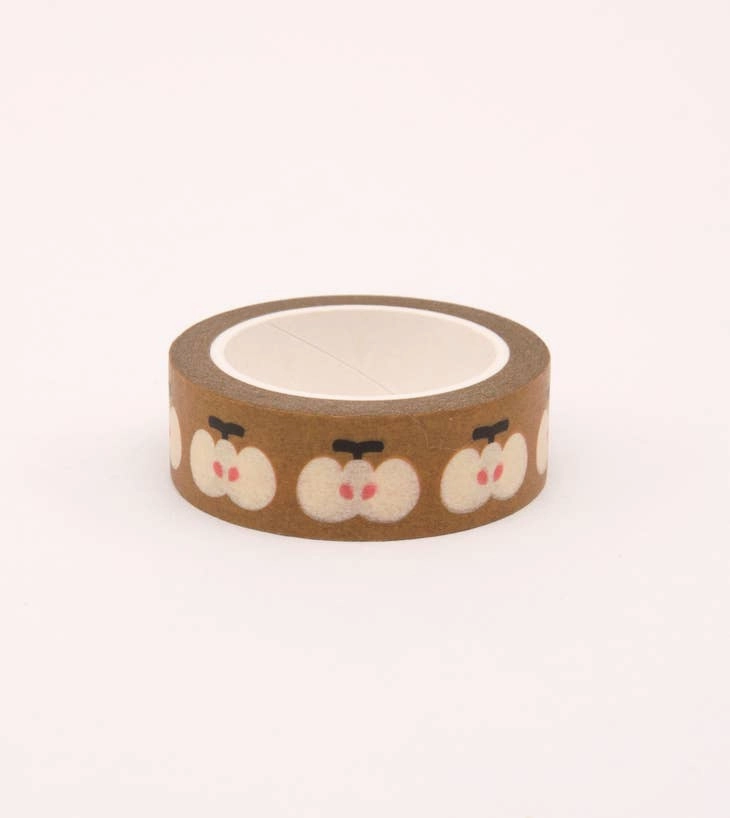 musthave linen Apple Washi Tape - Honey