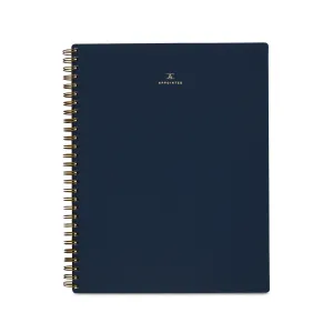 Appointed Notebook In Oxford Blue(L), Lined/Grid/Blank professional alloy