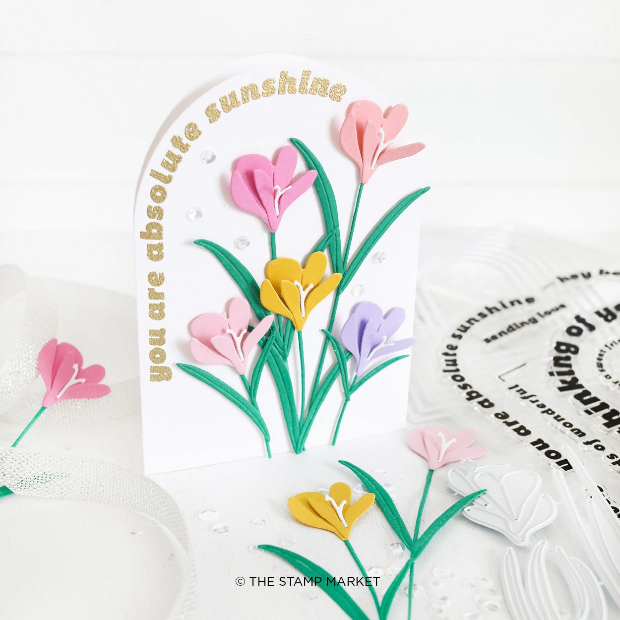 Arched Greetings 2 Stamp handy ergonomic
