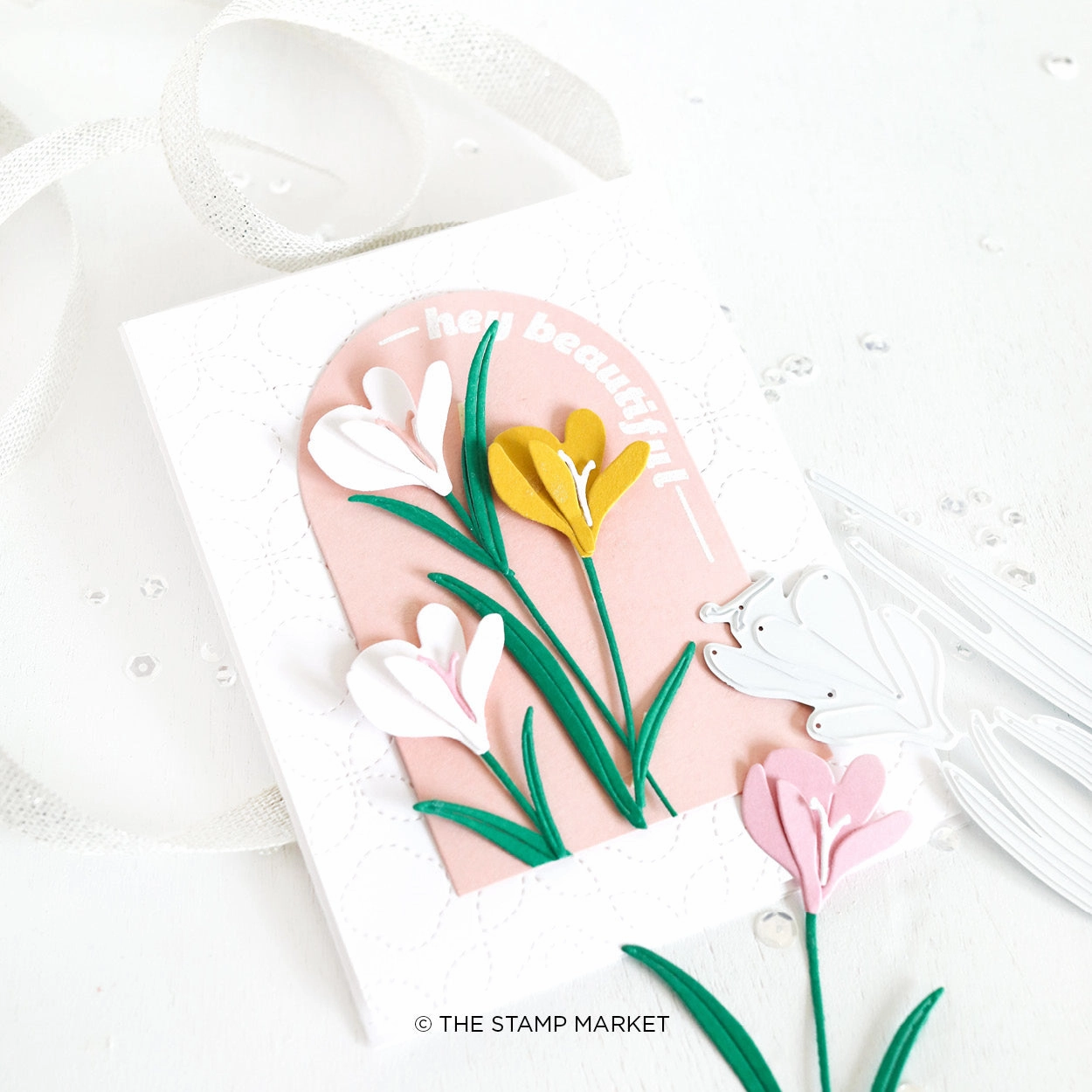 multipurpose Arched Greetings 2 Stamp