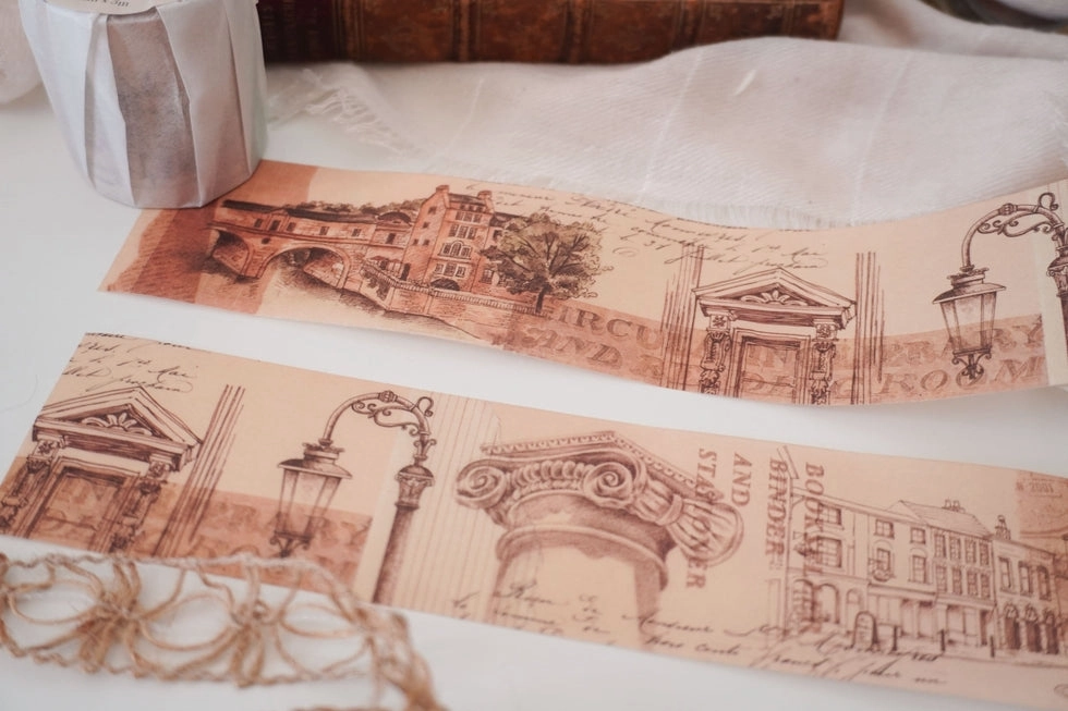 Architect'S Inkwell Washi Tape With Release Paper everyday