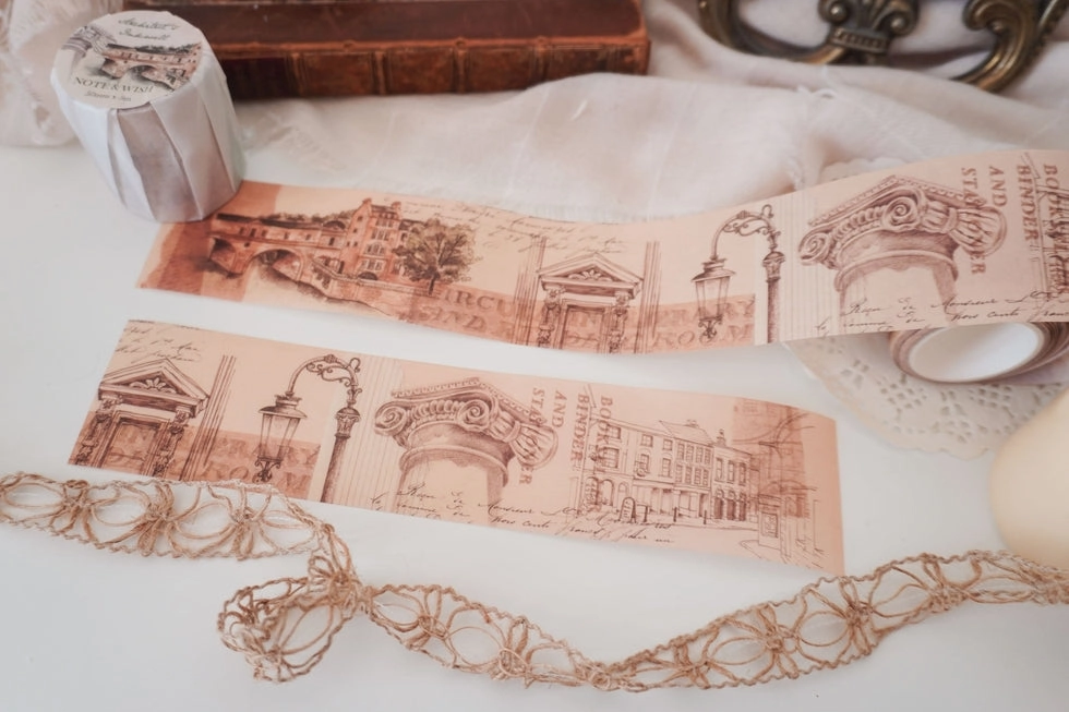 flexible cool Architect'S Inkwell Washi Tape With Release Paper