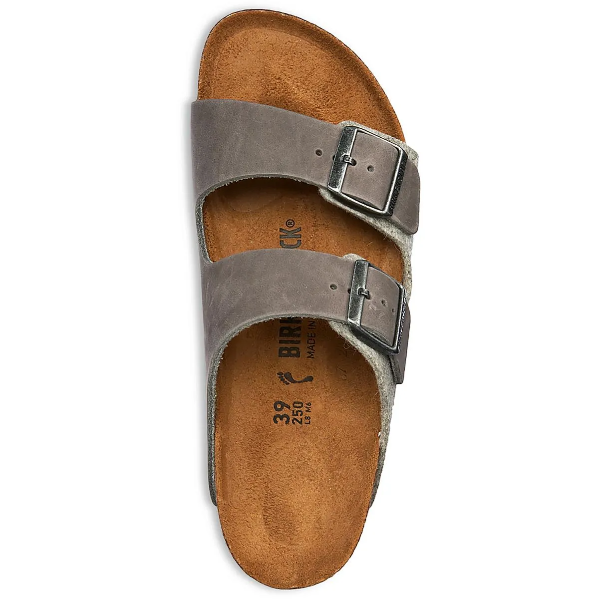 Arizona Damen Sandalen mit Nieten und Lederfußbett