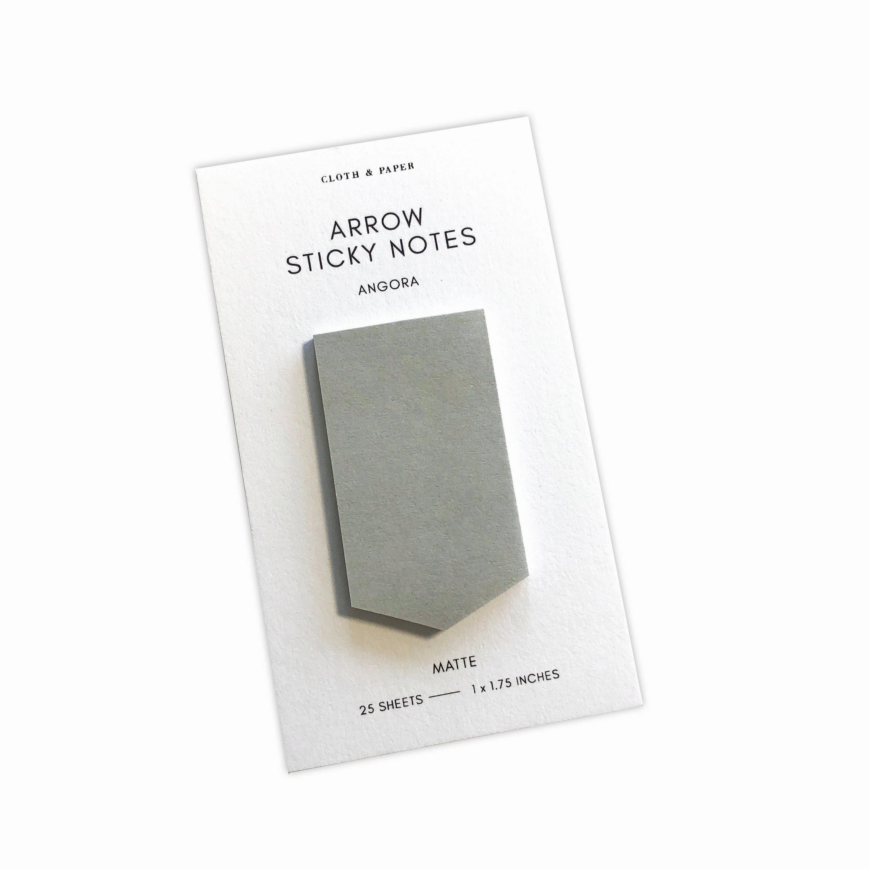 collapsible synthetic Arrow Sticky Notes | Angora