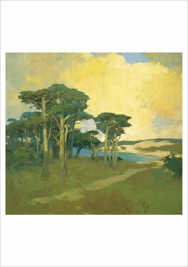 Arthur F. Mathews Cypresses Boxed Assorted Note Cards