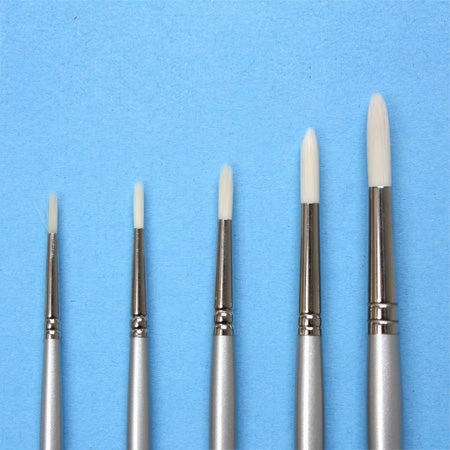 minimalist Artisan Water-Mixable Oil Colour Brush - Round