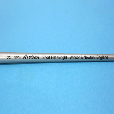 heatproof economical Artisan Water-Mixable Oil Colour Brush - Short Flat/Bright