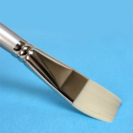 metallic resilient Artisan Water-Mixable Oil Colour Brush - Short Flat/Bright