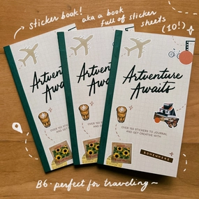 Artventure Awaits Sticker Book short