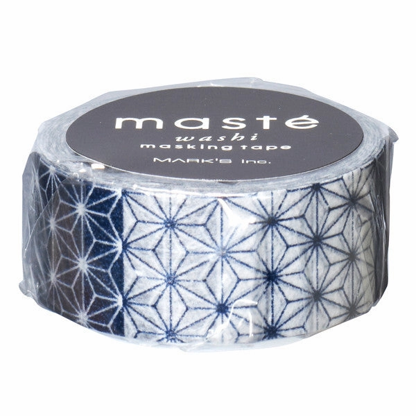 everyday Asanoha Washi Tape Mast Hemp Leaves