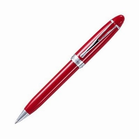 wooden soft Aurora Ipsilon Deluxe Red/Chrome Ballpoint Pen