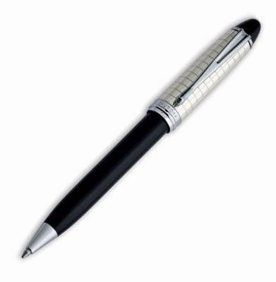Aurora Ipsilon Quadra Sterling Silver Black Ballpoint Pen bulk