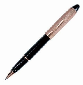 Aurora Ipsilon Quadra Sterling Silver Rose Gold Rollerball Pen superior