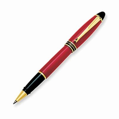 Aurora Ipsilon Resin Red Rollerball Pen neutral biodegradable