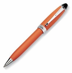 Aurora Ipsilon Satin Orange Ballpoint Pen musthave washable