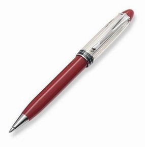 wholesale colorful Aurora Ipsilon Sterling Silver Red Ballpoint Pen