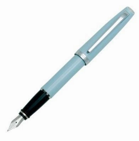 Aurora Style Gemstones Aquamarine Fountain Pen rugged