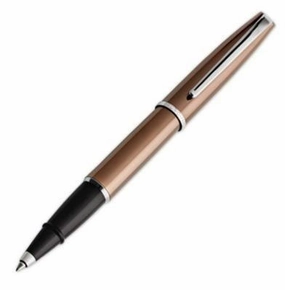 warm Aurora Style Metal Bronze Rollerball Pen