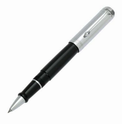 reliable organic Aurora Talentum Chrome Black Rollerball Pen