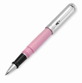 Aurora Talentum Chrome Pink Rollerball Pen luxury