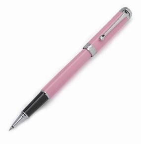 Aurora Talentum Finesse Pink Rollerball Pen fiber cotton