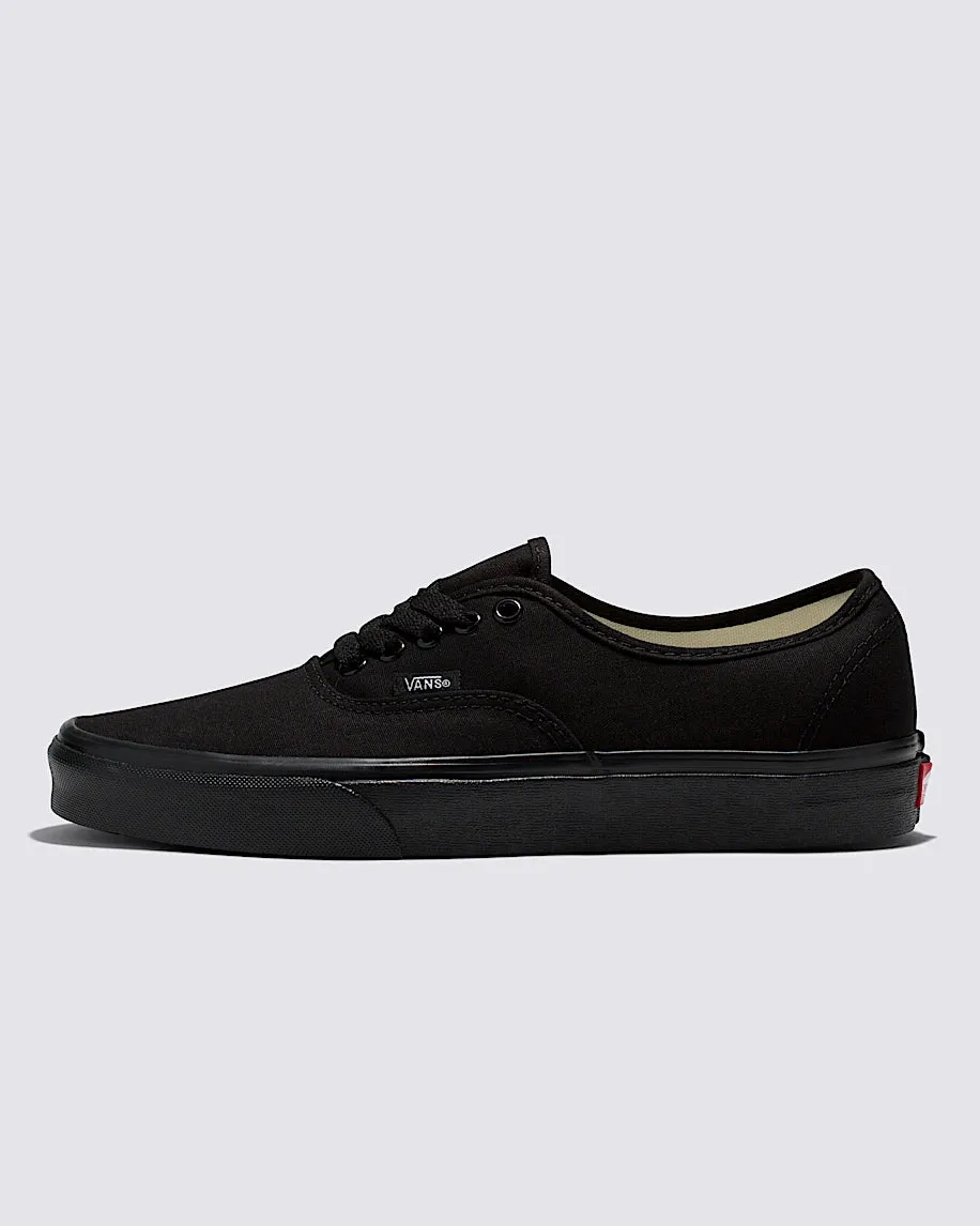 Authentischer Schuh - Schwarz/Schwarz