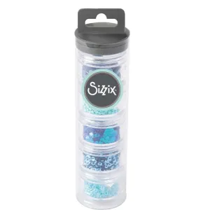 set single Sizzix  Sequins And Beads  Bluebell