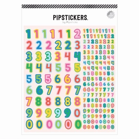 Count On It! Numbers (5Ct) Stickers thin narrow