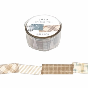 large Cozy Pattern Washi Tape