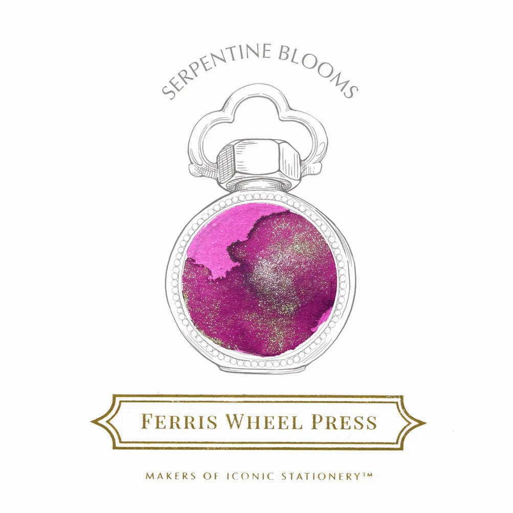 Curious Collaboration | Year Of The Snake Special Edition With Fte Chinoise- Serpentine Blooms Ink 38Ml trendy resin