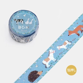 Embroidered Ribbon Ranch Tales Washi Tape vintage