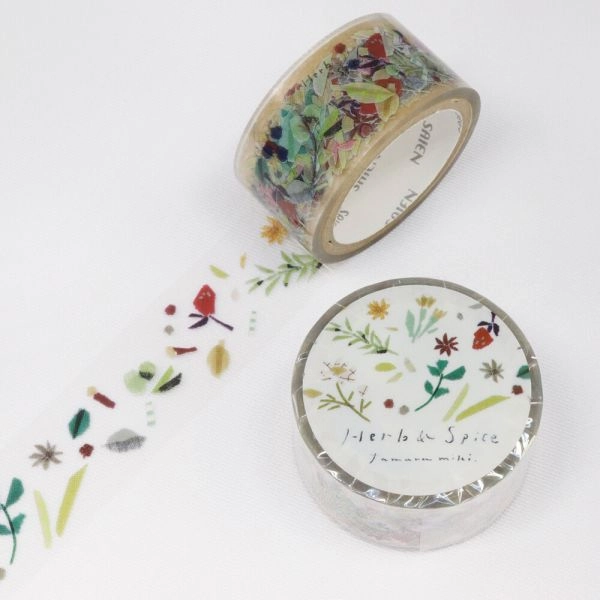 wrapped vivid Herb & Spice Tamura Miki Clear Pet Tape