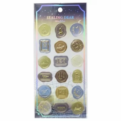 flexible Sealing Deer Seal Stella Sticker Sheet- Twilight Yellow