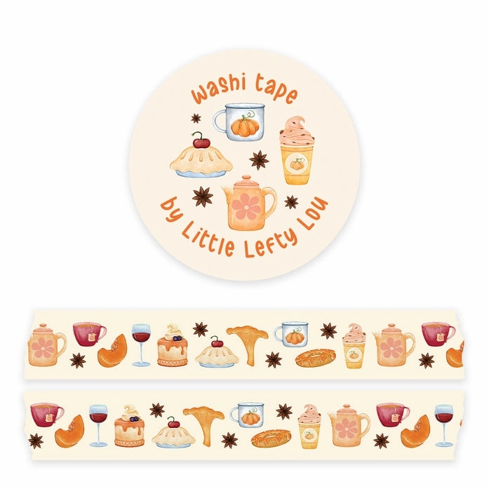Autumn Treats Washi Tape short