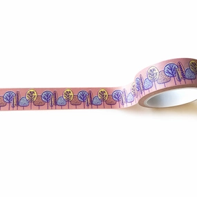 mini metal Autumn Tree Washi Tape
