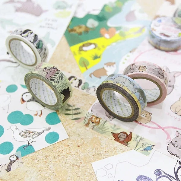 finest Baby Animal & Parent Of Endangered Species Washi Tape