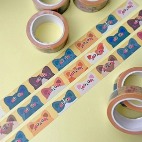 Baby Cats Washi Tape bold
