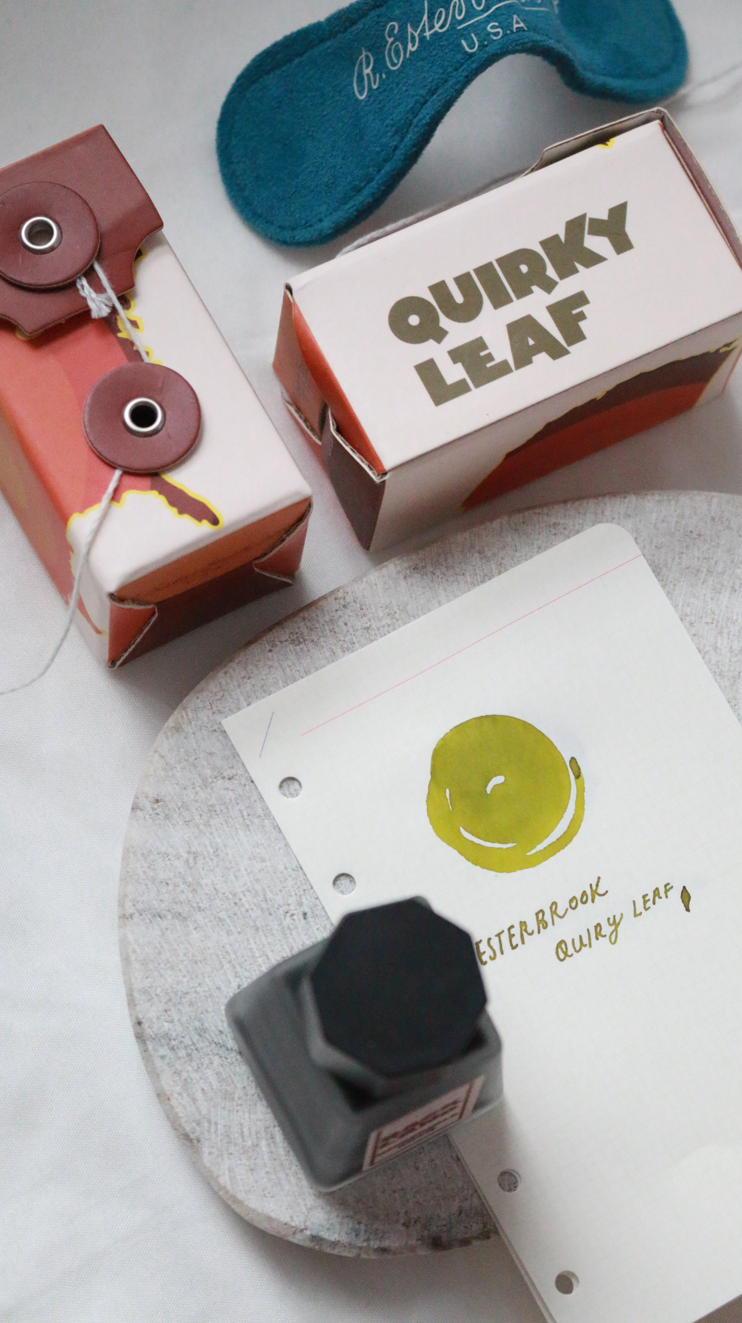 washable Back To The Land Ink - Quirky Leaf