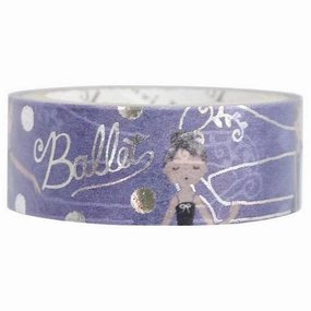 solid Ballerina Ballet Studio Washi Tape ? Shinzi Katoh Design