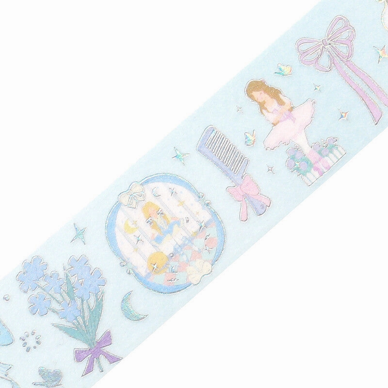 Ballerina Blue Washi Tape recycled