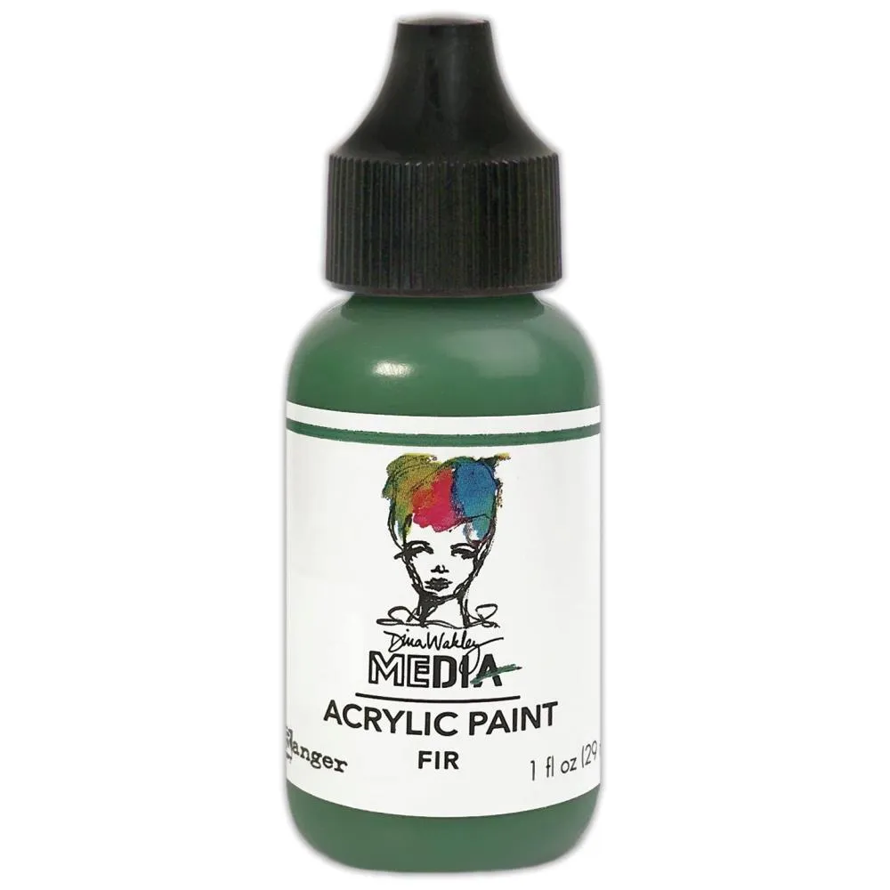 Heavy Body Acrylic Paint - Fir wide