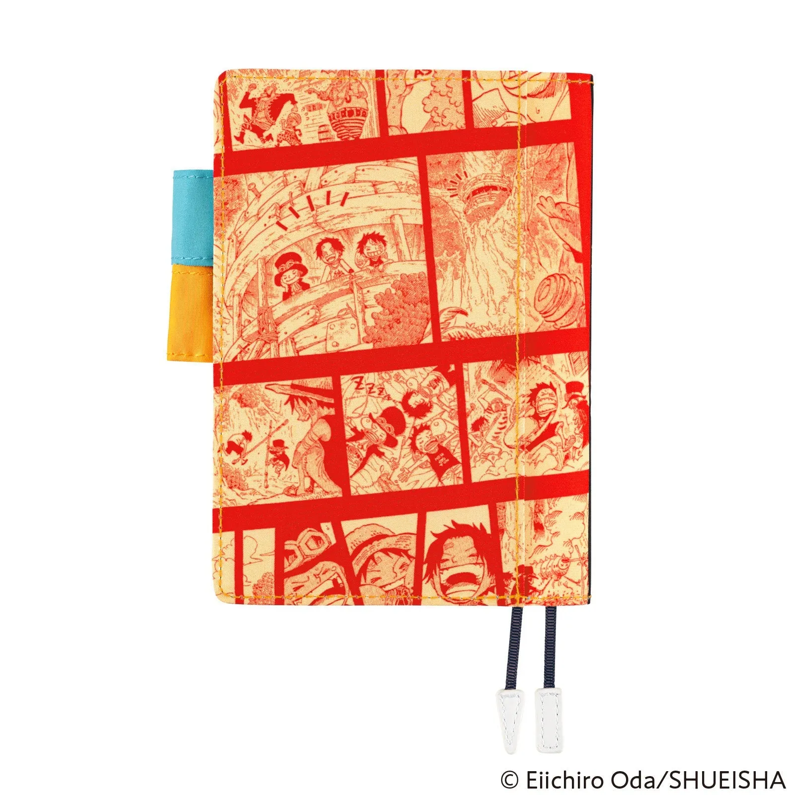 Hobonichi Techo A6 Original Planner Cover - One Piece Magazine: Ace, Sabo, Luffy daily bamboo