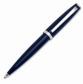 Aurora Style Resin Blue Ballpoint Pen soft refined